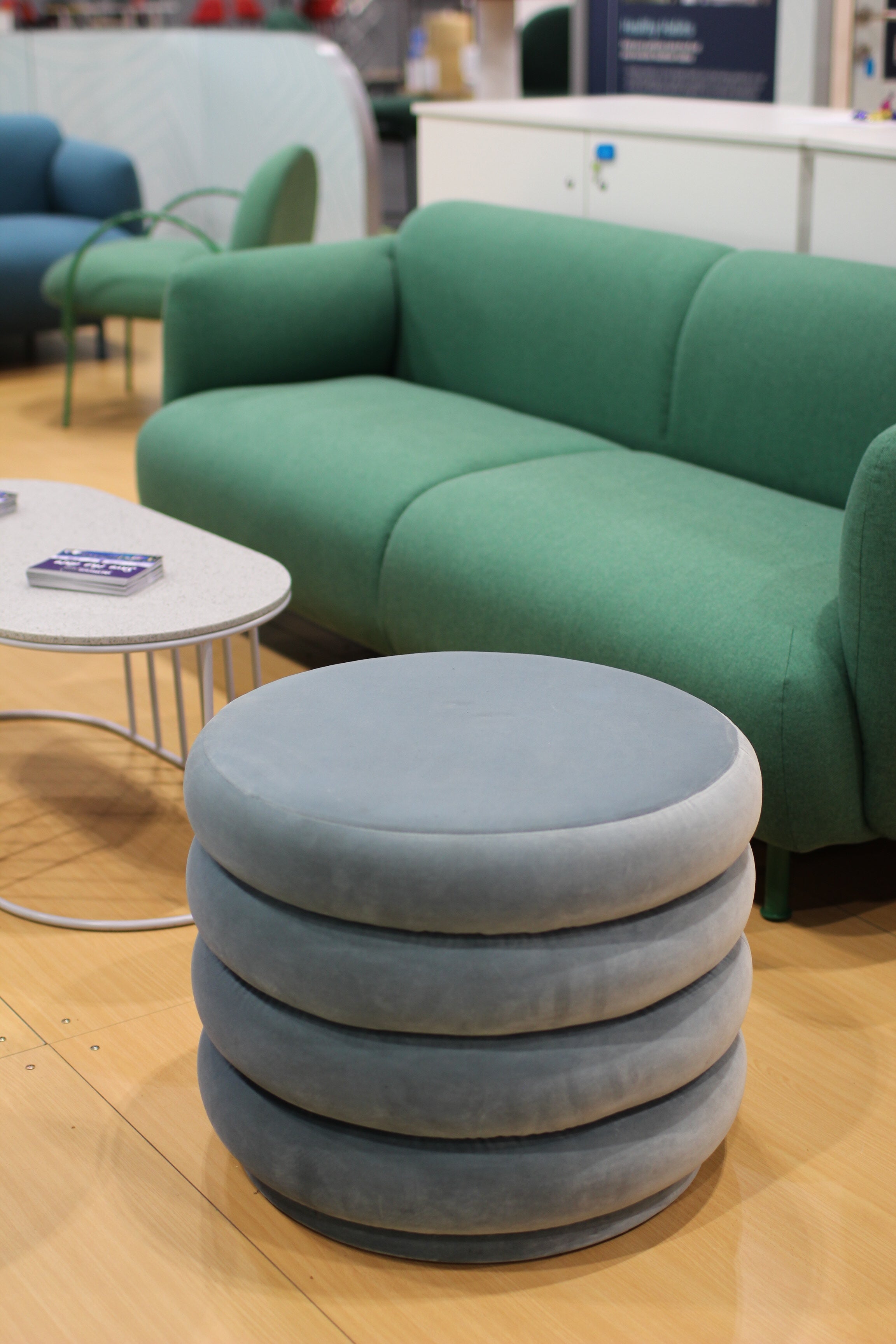Mila Round Ottoman