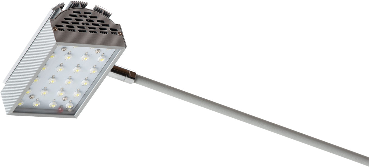 LED arm wall flood