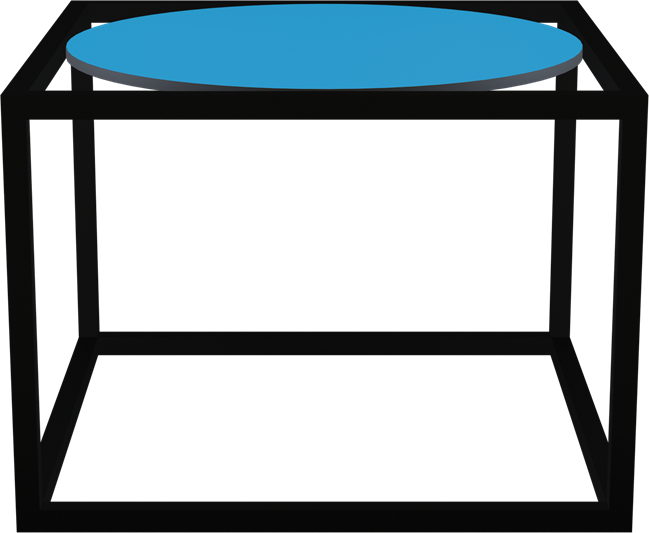 Linear Side Tables (Round)