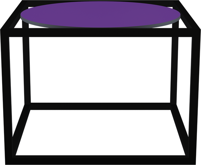 Linear Side Tables (Round)