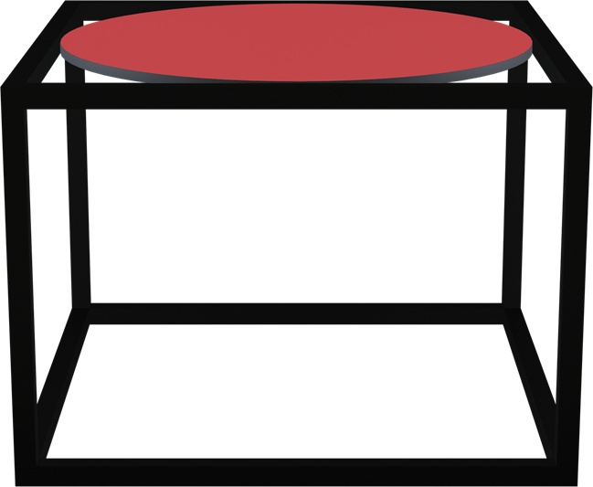 Linear Side Tables (Round)