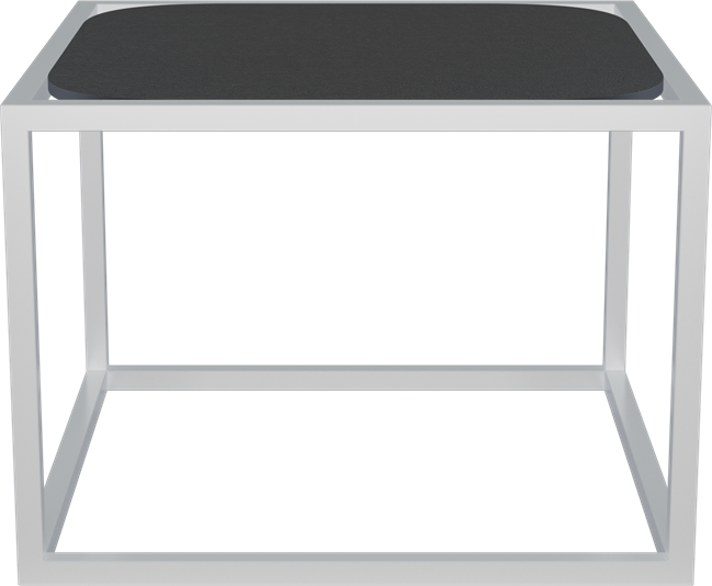 Linear Side Tables (Rounded Square)