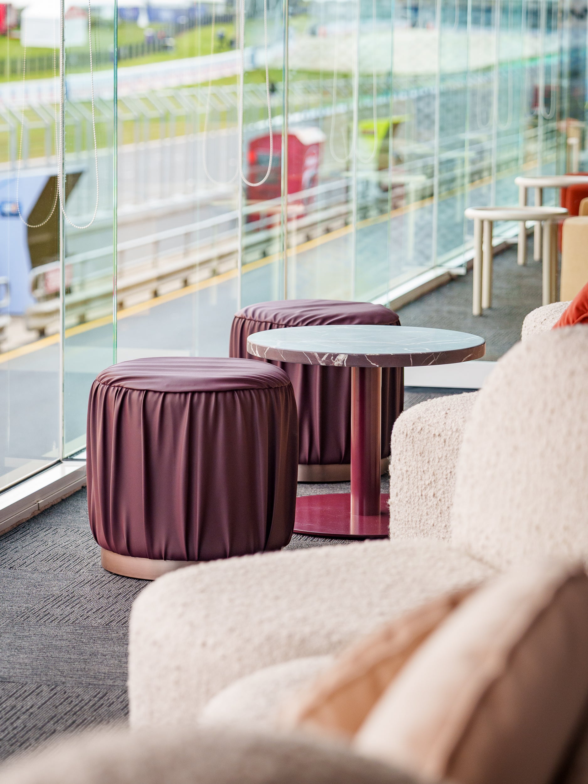 Rocco Cylinder Ottoman