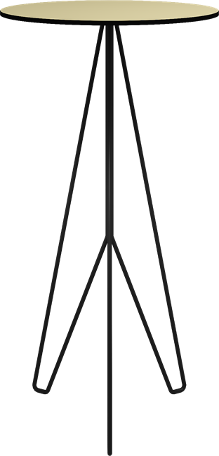 Mantis Bar Table (Rounded)