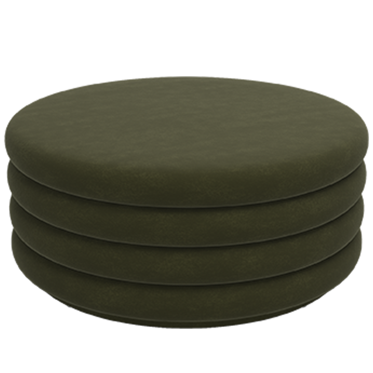 Mila Round Ottoman