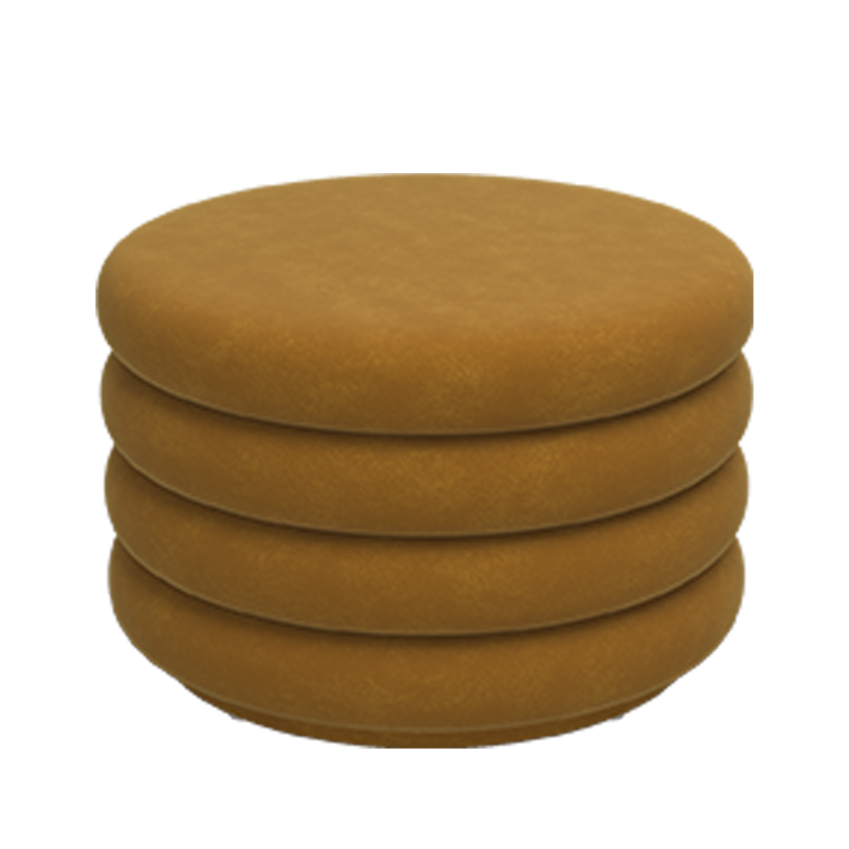 Mila Round Ottoman