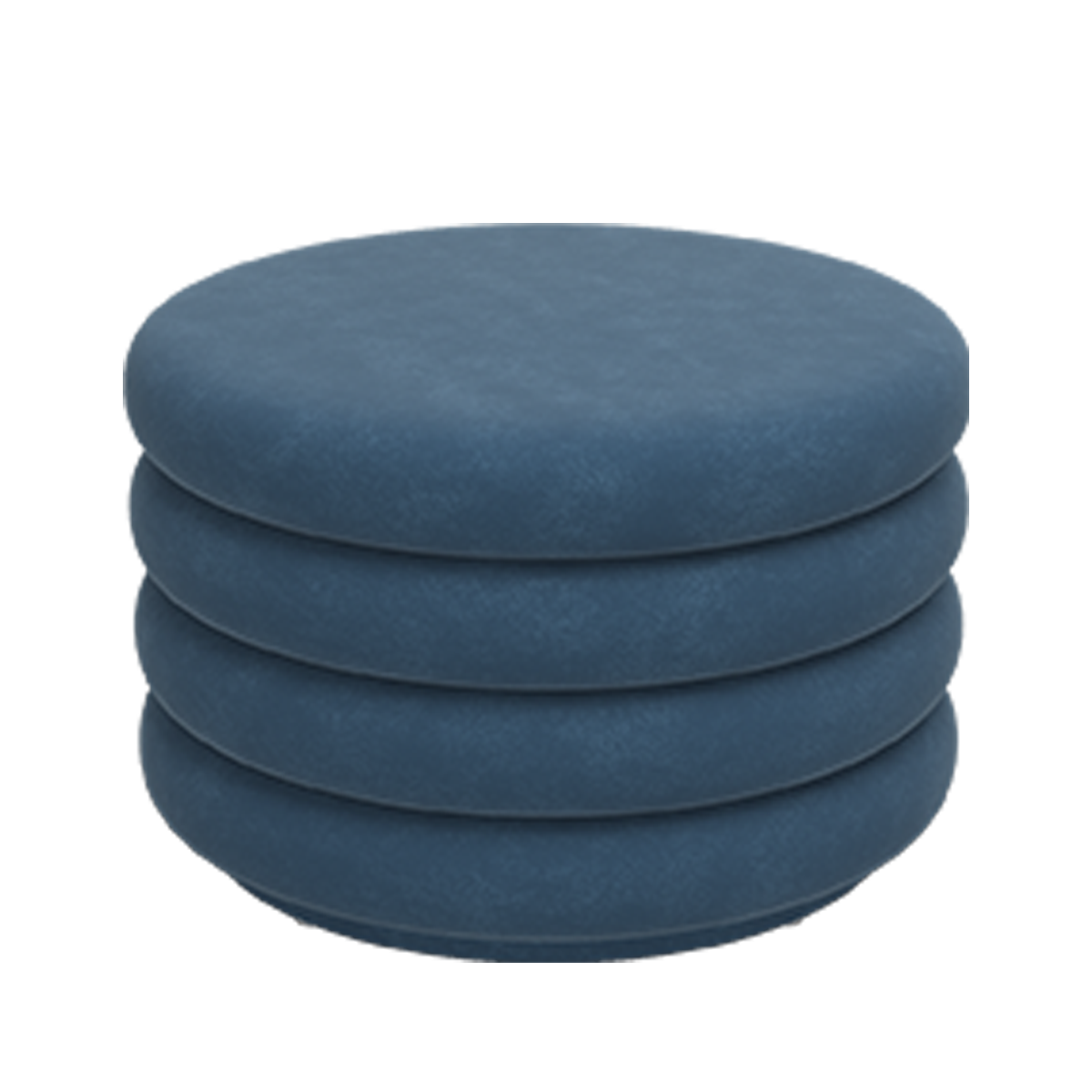 Mila Round Ottoman