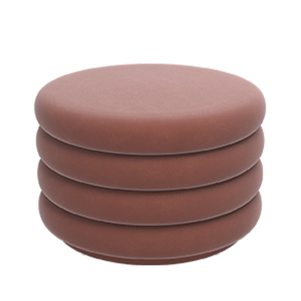 Mila Round Ottoman