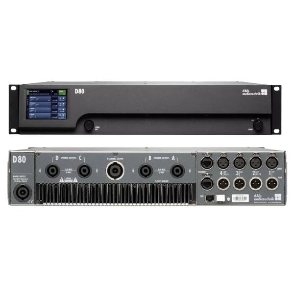 D&B D80 Quad Channel Amp