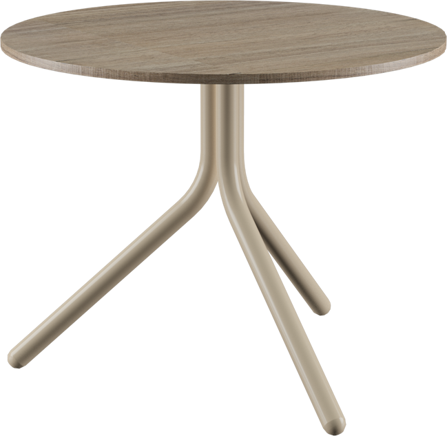 Poseidon Side Table - Neutral (Round)