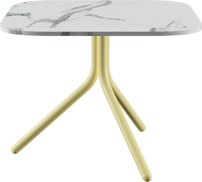 Poseidon Side Table - Colourful (Round Square)