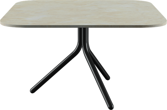 Poseidon Coffee Table - Neutral (Rounded Square)