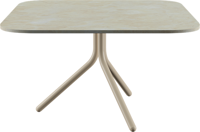 Poseidon Coffee Table - Neutral (Rounded Square)