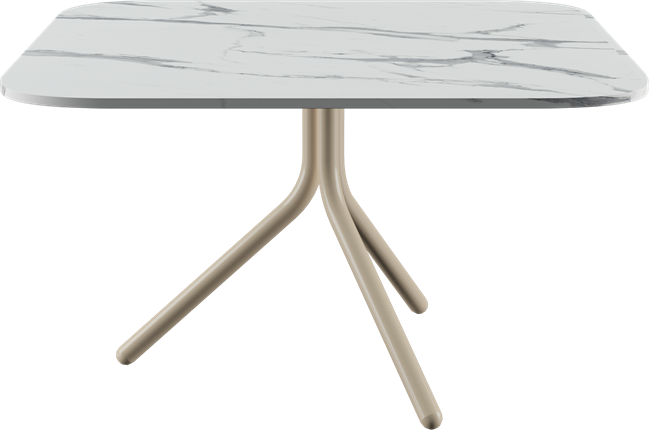Poseidon Coffee Table - Neutral (Rounded Square)