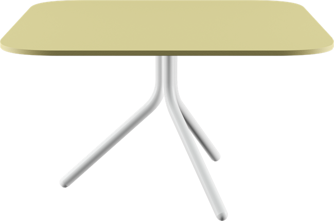 Poseidon Coffee Table - Neutral (Rounded Square)
