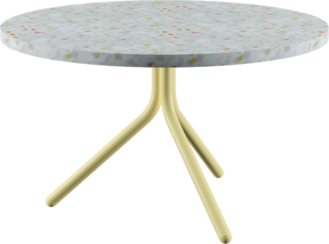 Poseidon Coffee Table - Colourful (Round)