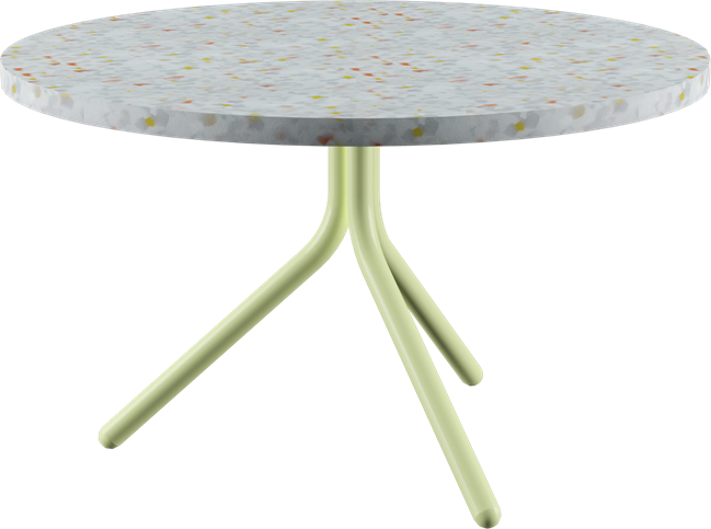 Poseidon Coffee Table - Colourful (Round)