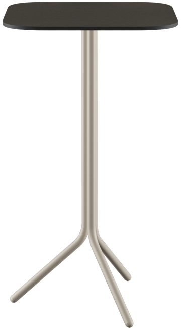 Poseidon Bar Table - Neutral (Rounded Square)