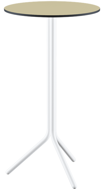 Poseidon Bar Table - Neutral (Round)