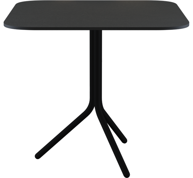 Poseidon Café Table - Neutral (Rounded Square)