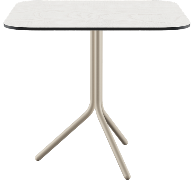 Poseidon Café Table - Neutral (Rounded Square)