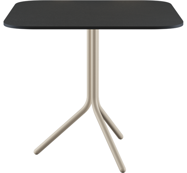 Poseidon Café Table - Neutral (Rounded Square)