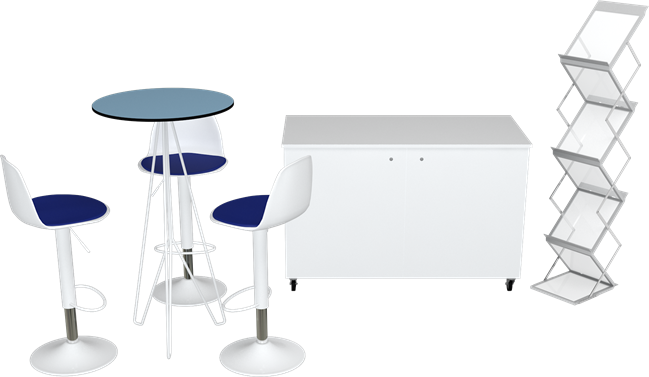 Walk-on Bar Table Package