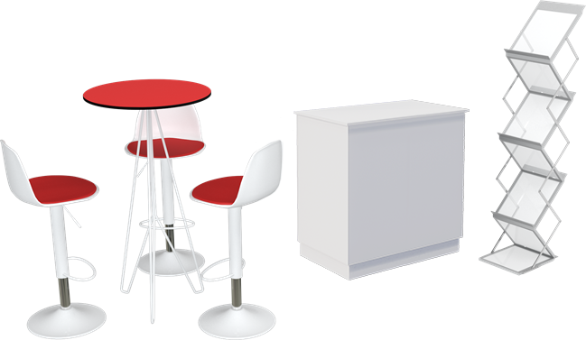 Walk on Bar Table Package - Chameleon Cupboard