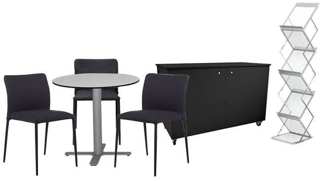 Walk-on Cafe Table Package
