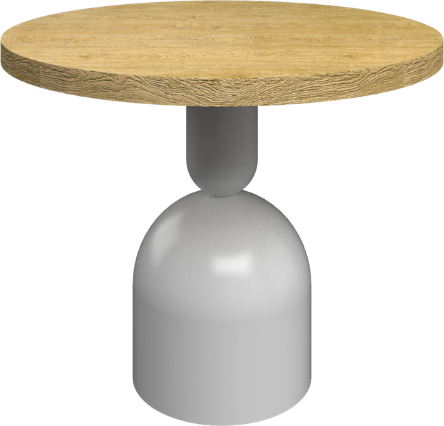 Ava Side Table - Neutral (Round)