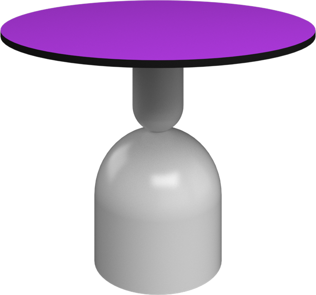 Ava Side Table - Neutral (Round)