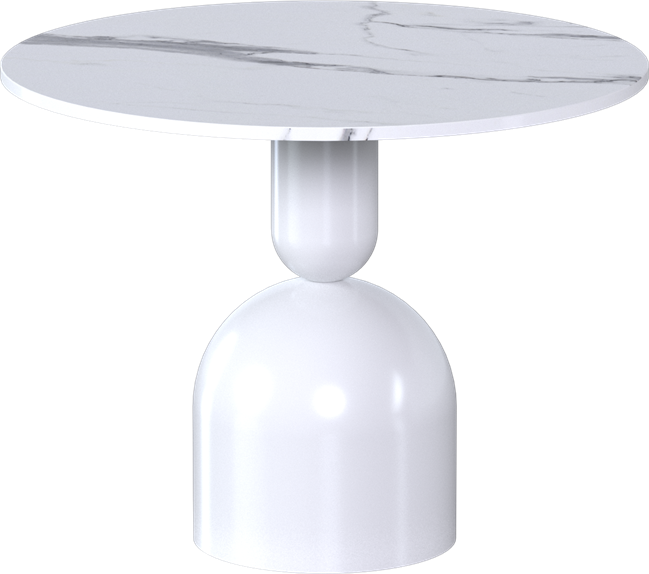 Ava Side Table - Neutral (Round)