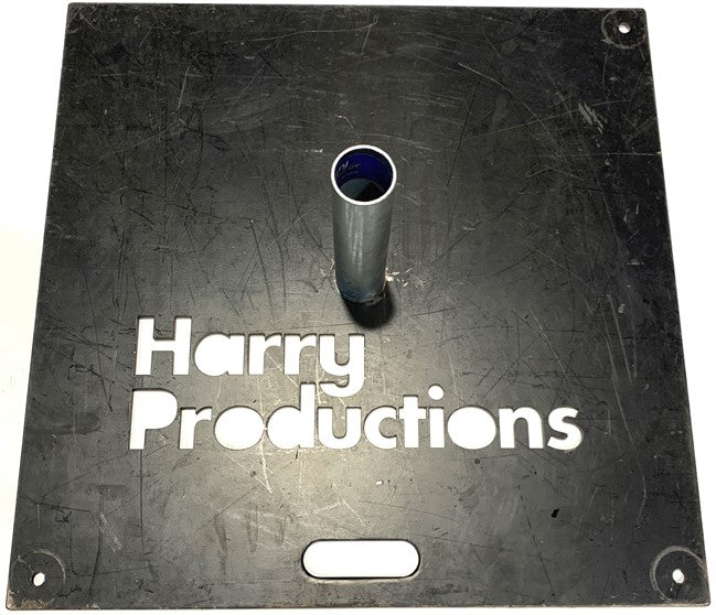 Base Plate 0.6 x 0.6 m  & Spigot