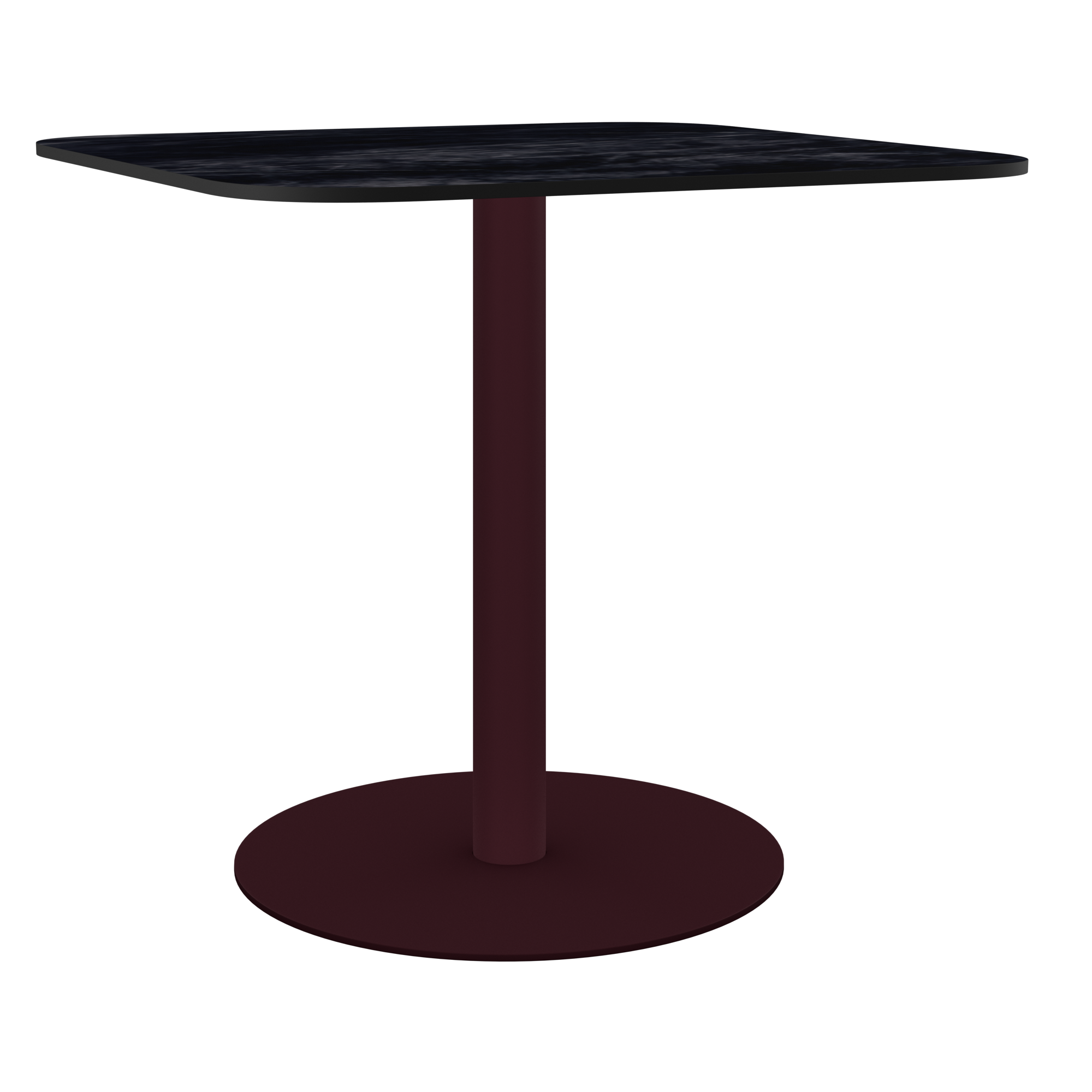 Halo Café Table (80cm Rounded Square)