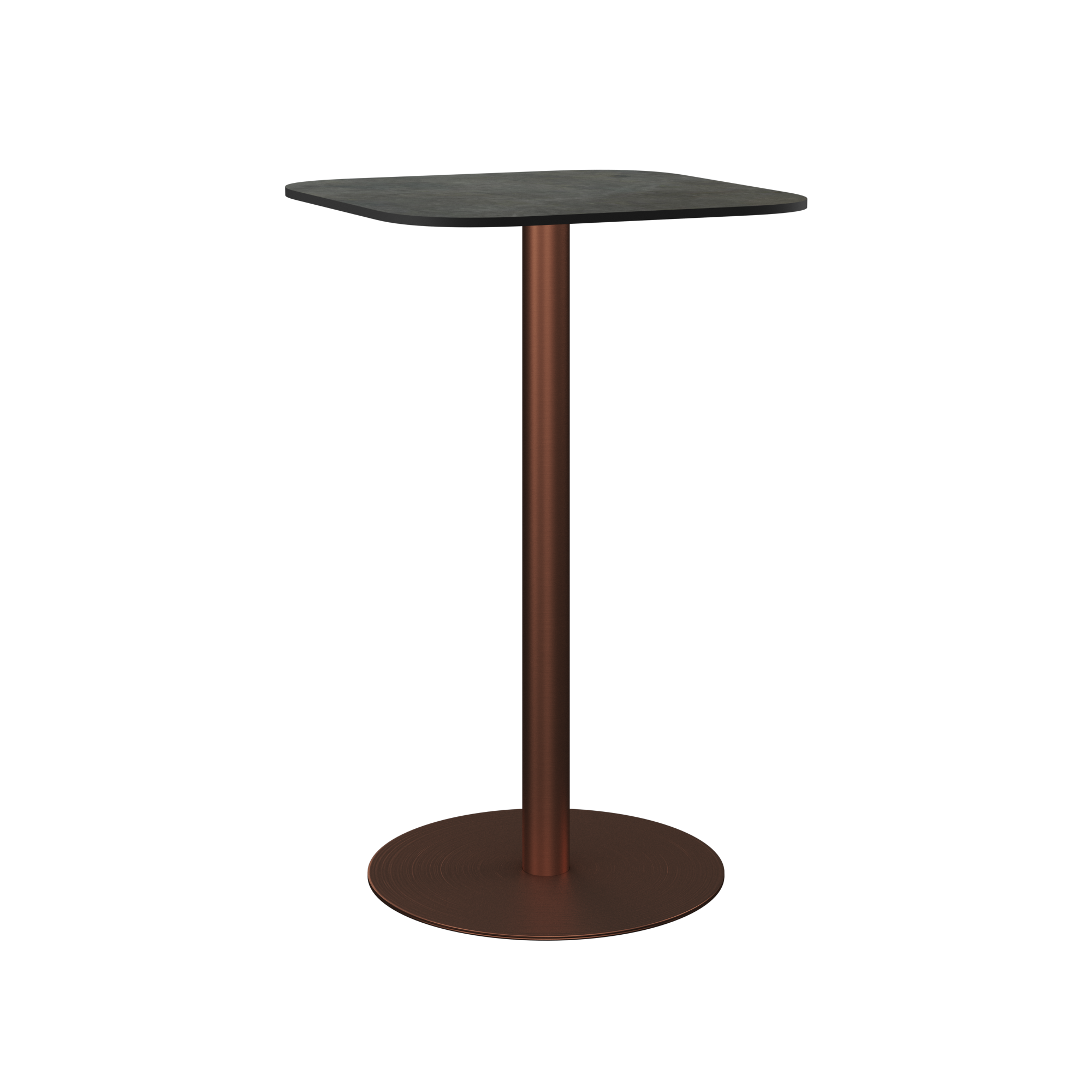 Halo Bar Table (60cm Rounded Square)