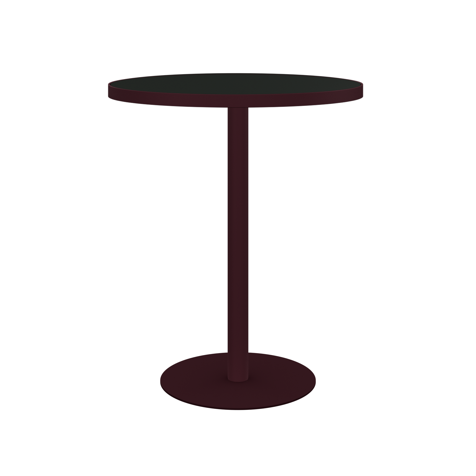 Halo Bar Table (80cm Round) With Rim