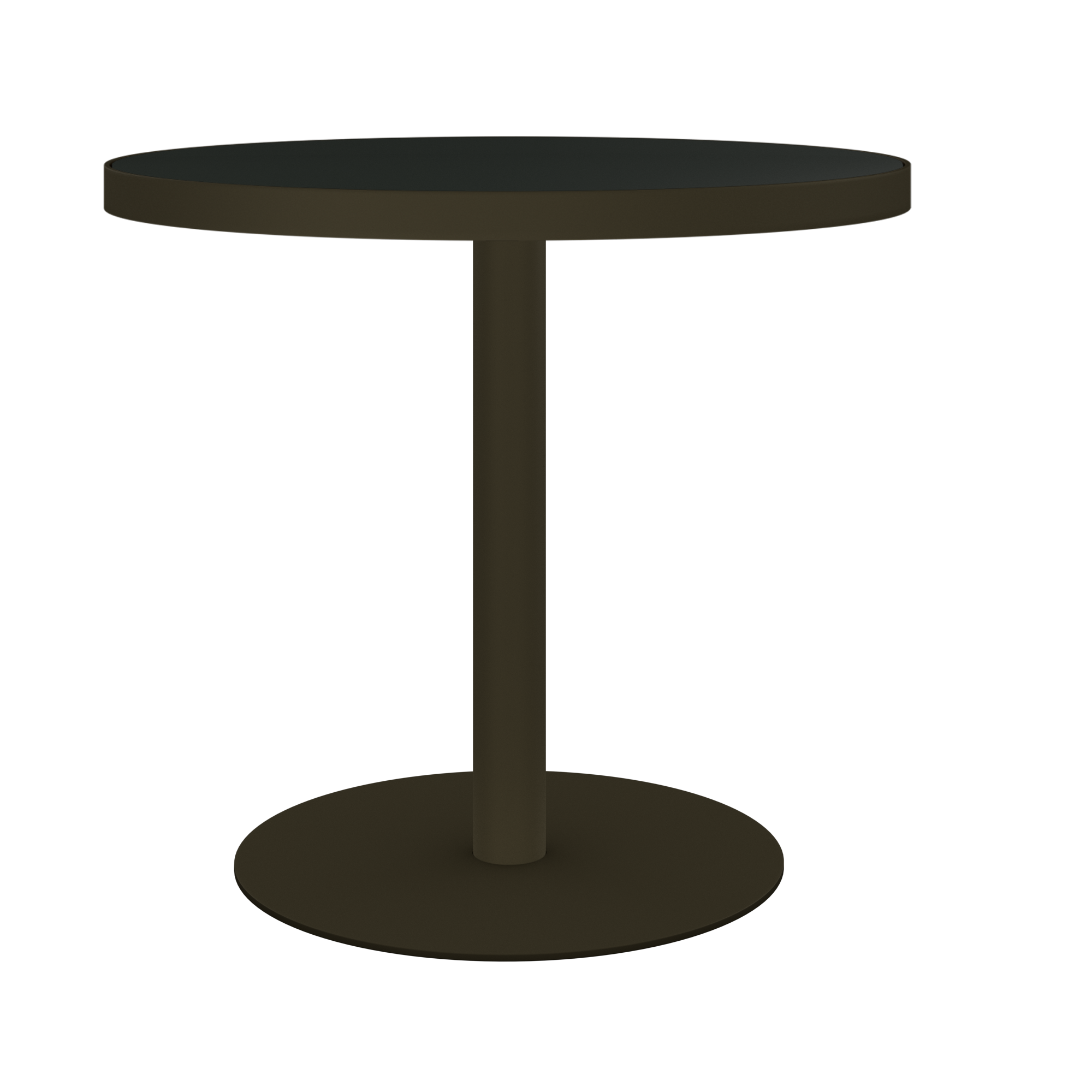 Halo Café Table (80cm Round) With Rim