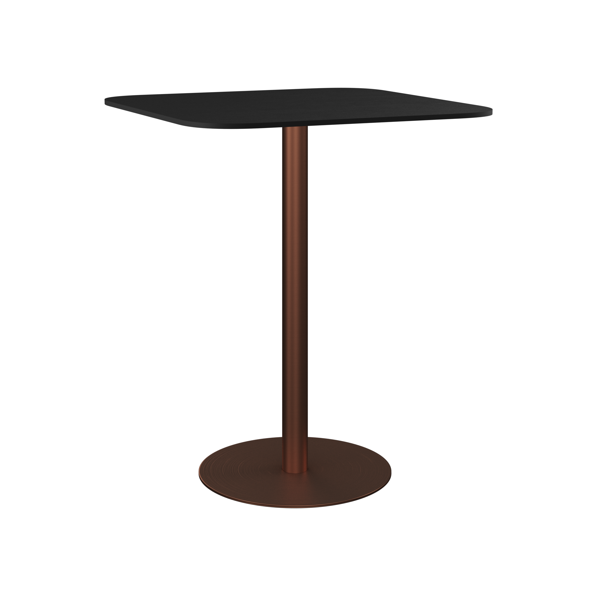 Halo Bar Table (80cm Rounded Square)