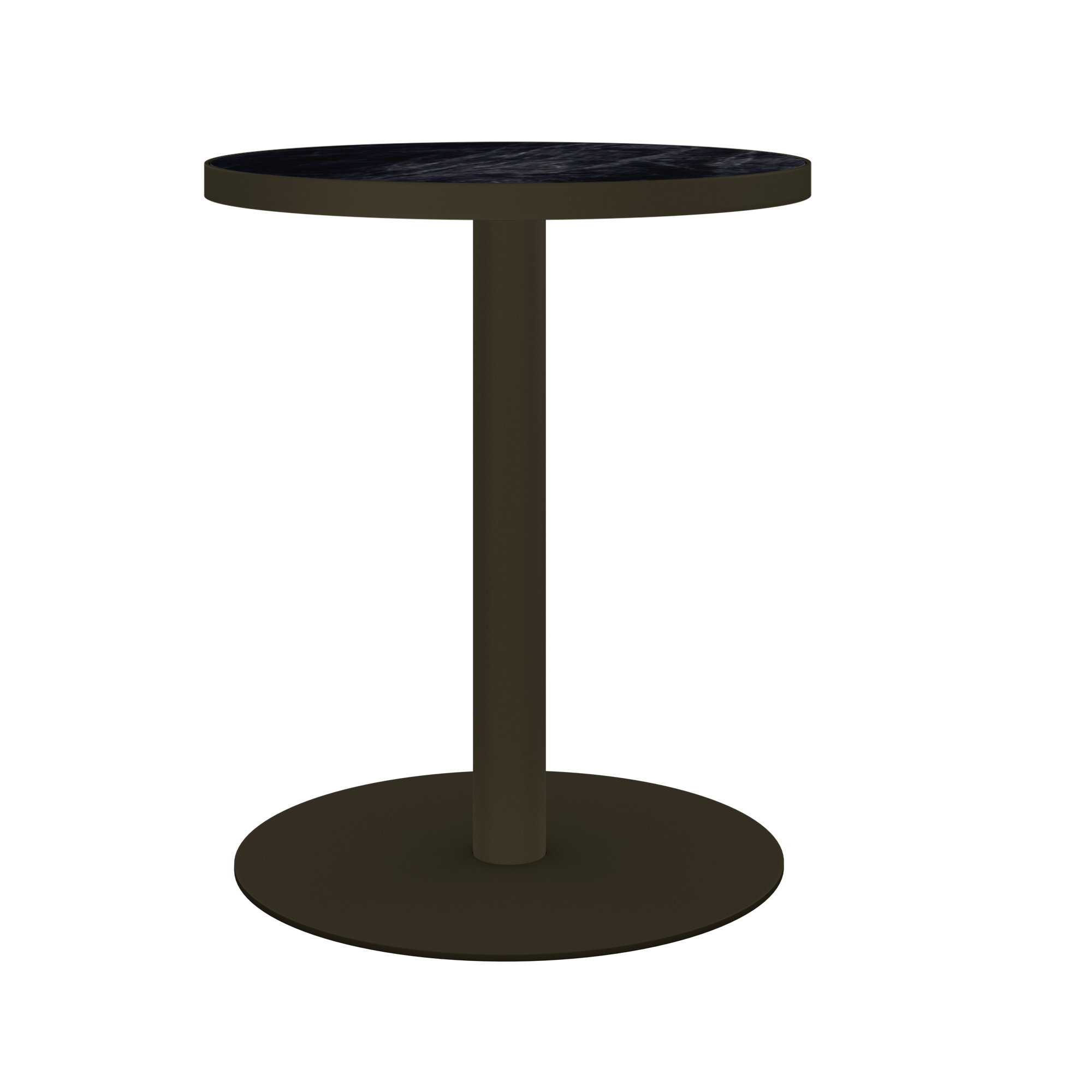 Halo Café Table (60cm Round) With Rim
