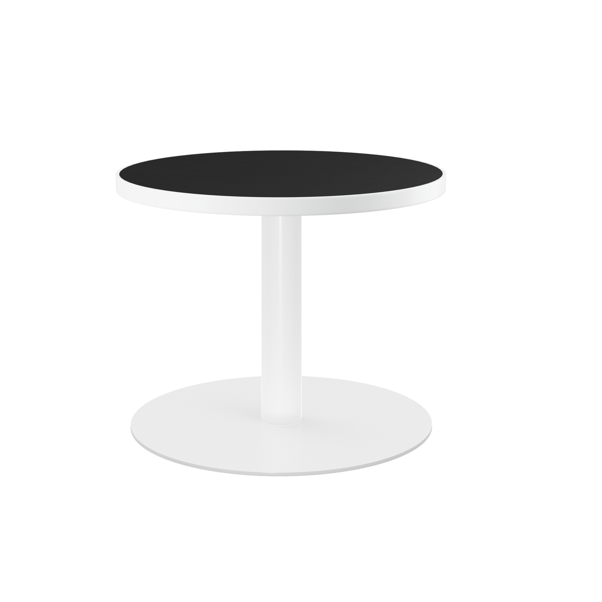 Halo Side Table (60cm Round) With Rim