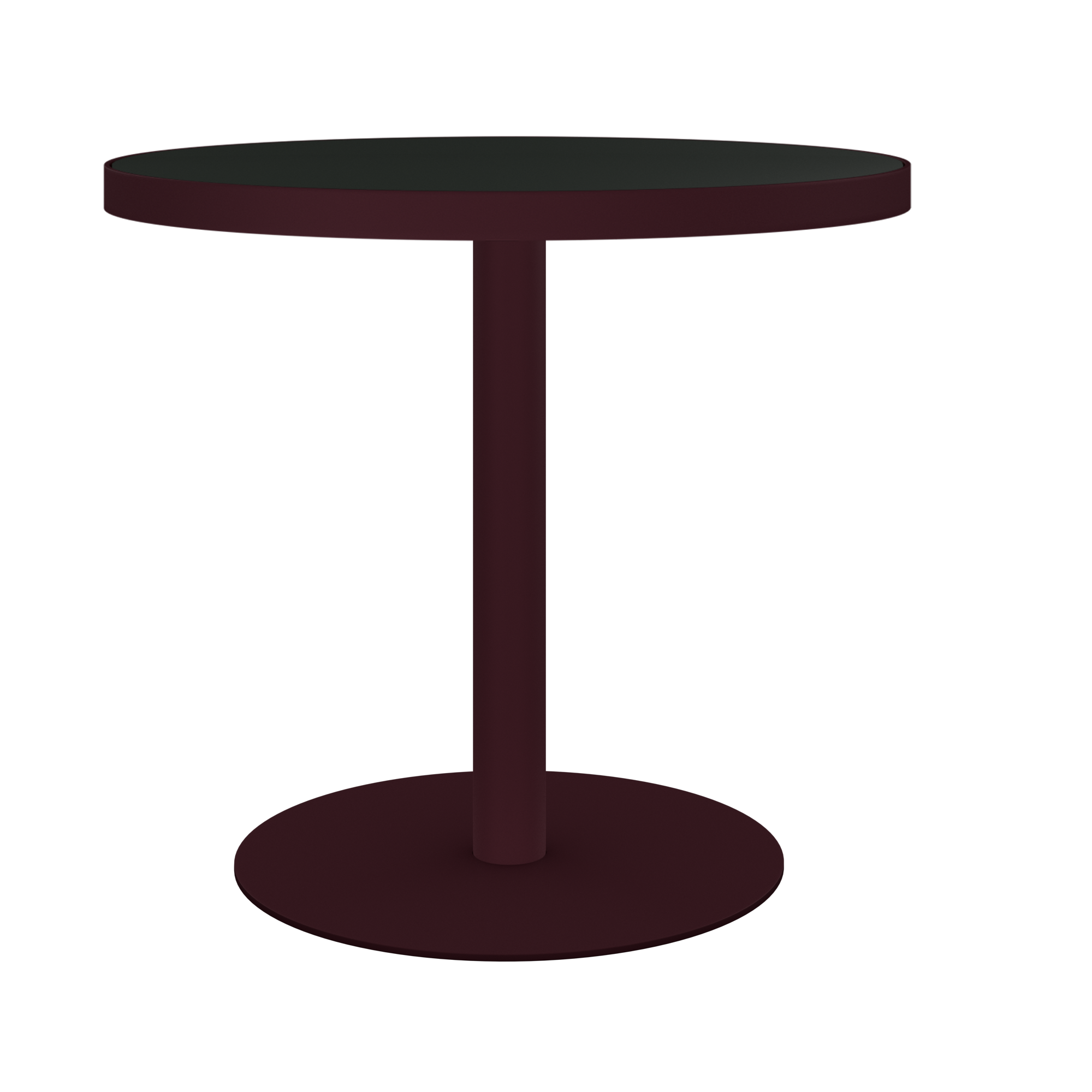 Halo Café Table (80cm Round) With Rim