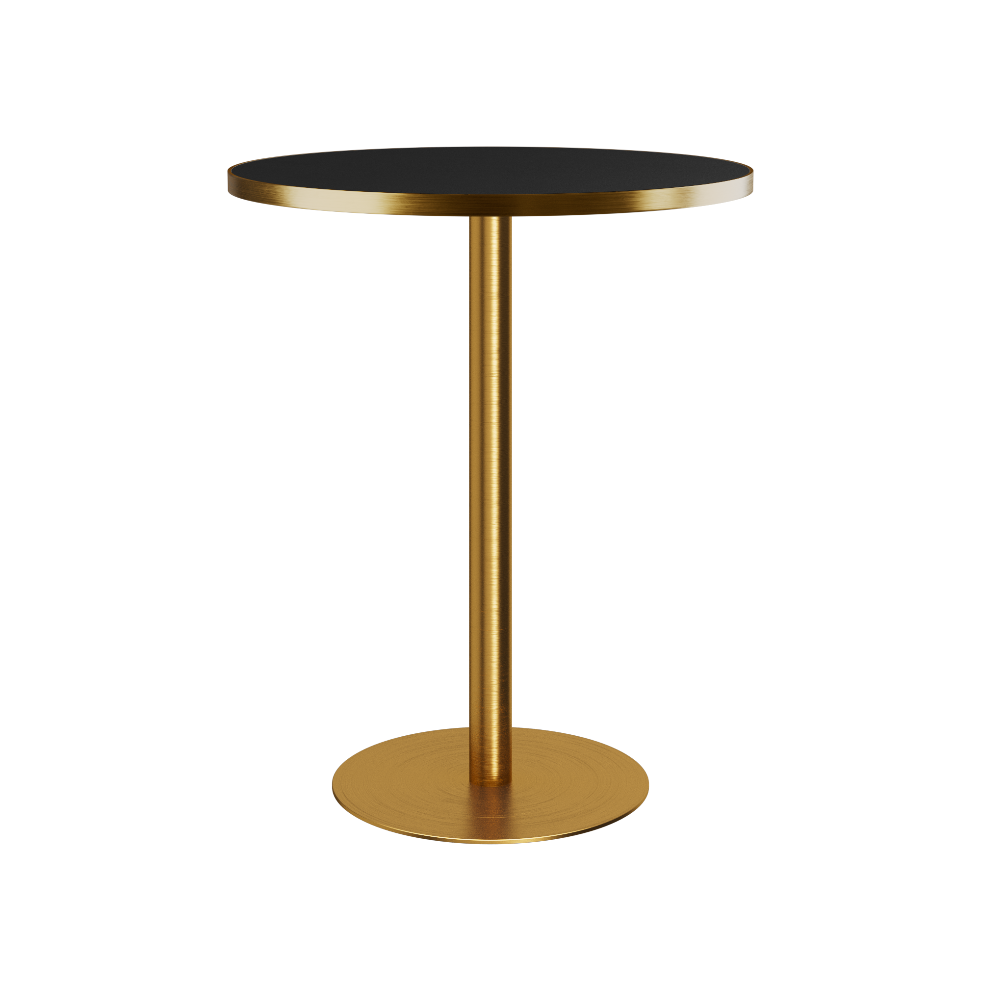 Halo Bar Table (80cm Round) With Rim