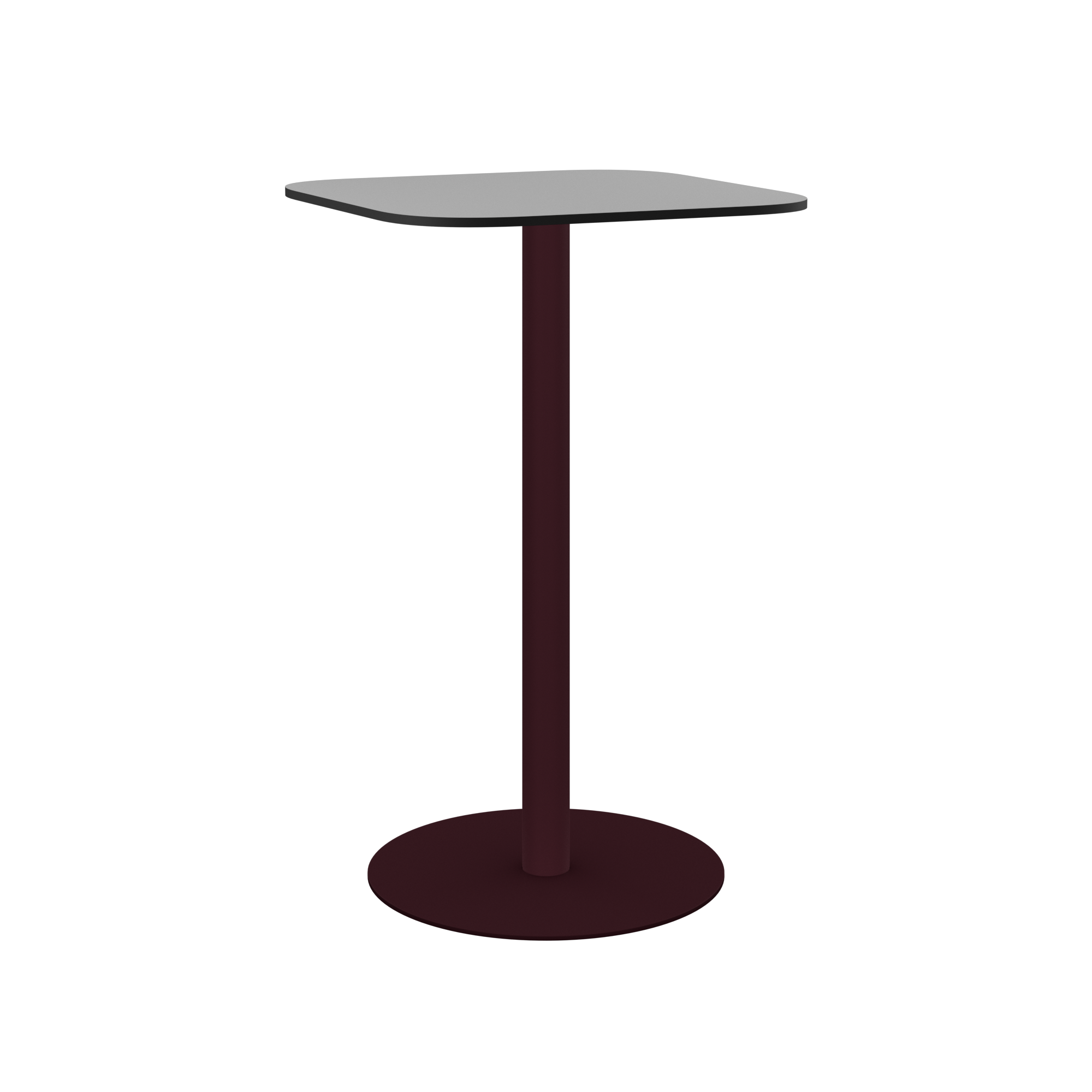 Halo Bar Table (60cm Rounded Square)