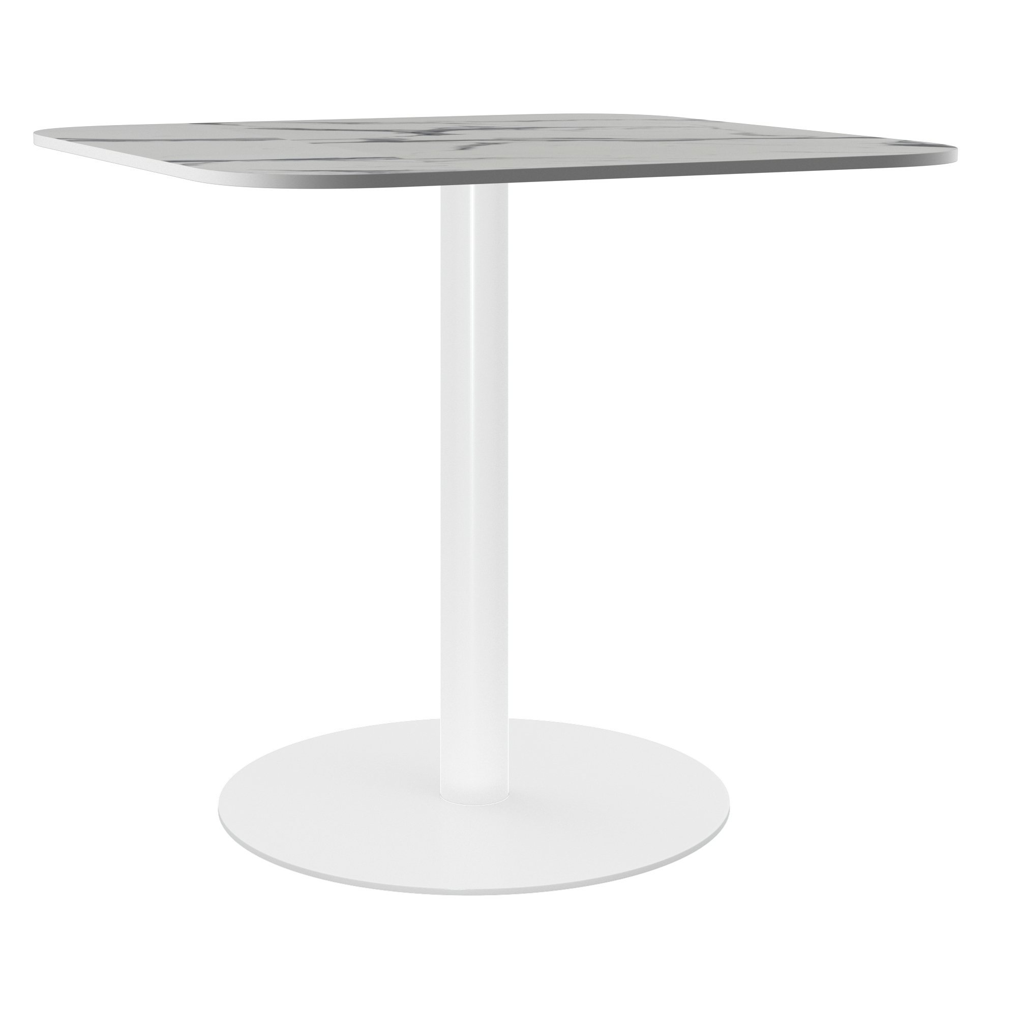 Halo Café Table (80cm Rounded Square)
