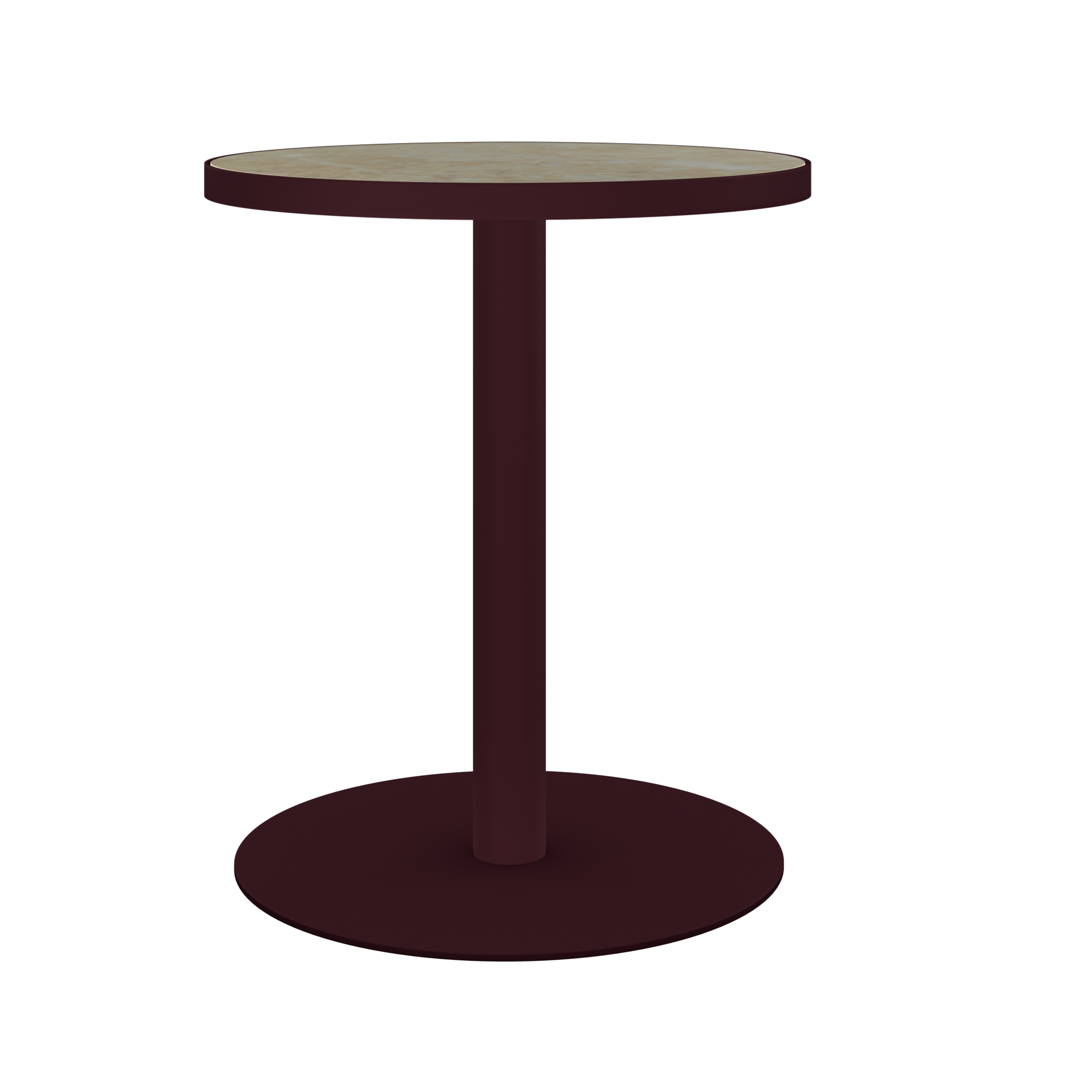 Halo Café Table (60cm Round) With Rim
