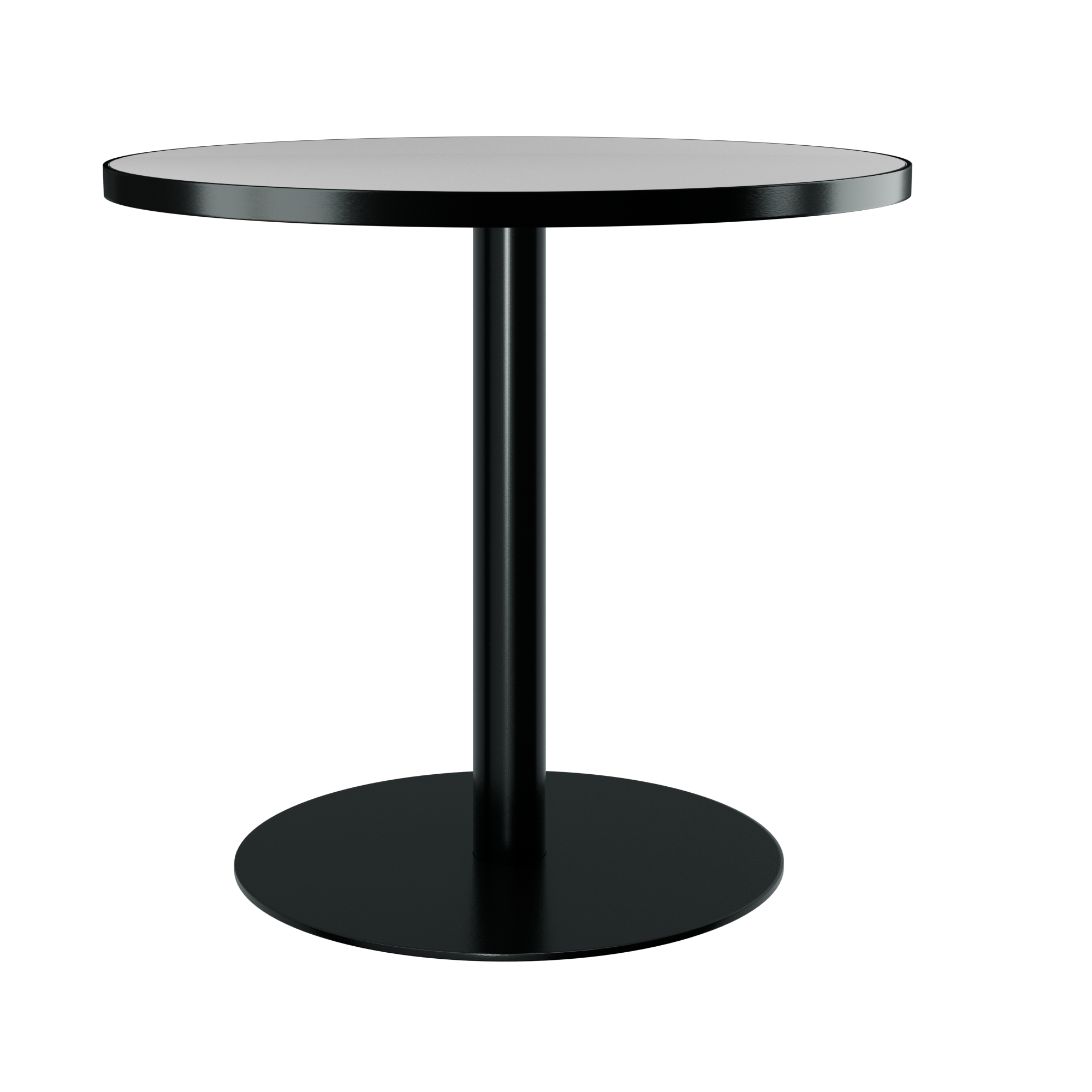 Halo Café Table (80cm Round) With Rim