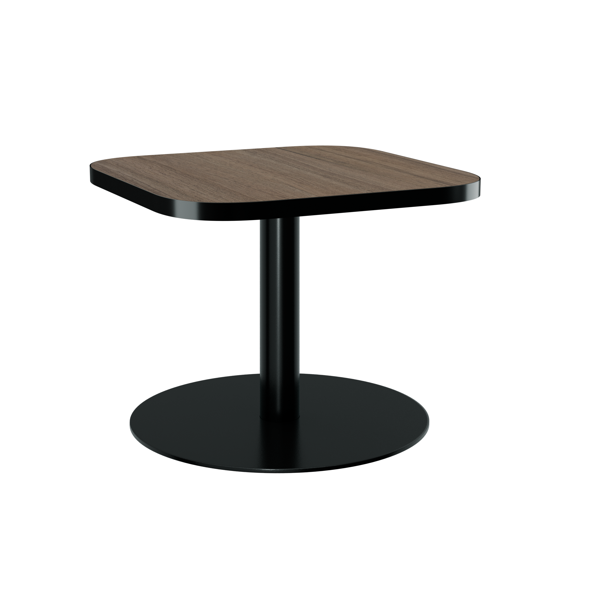 Halo Side Table (60cm Rounded Square) With Rim