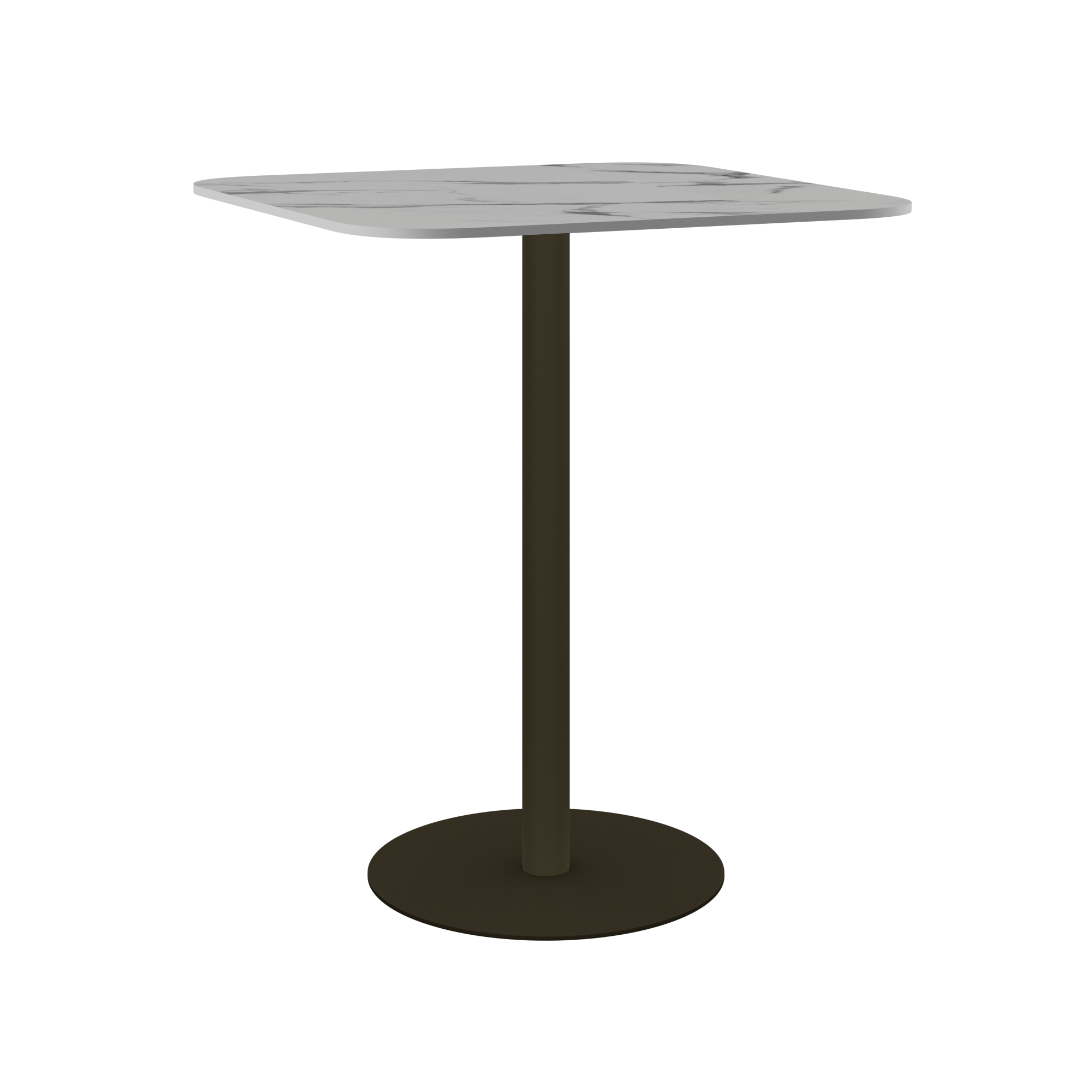 Halo Bar Table (80cm Rounded Square)