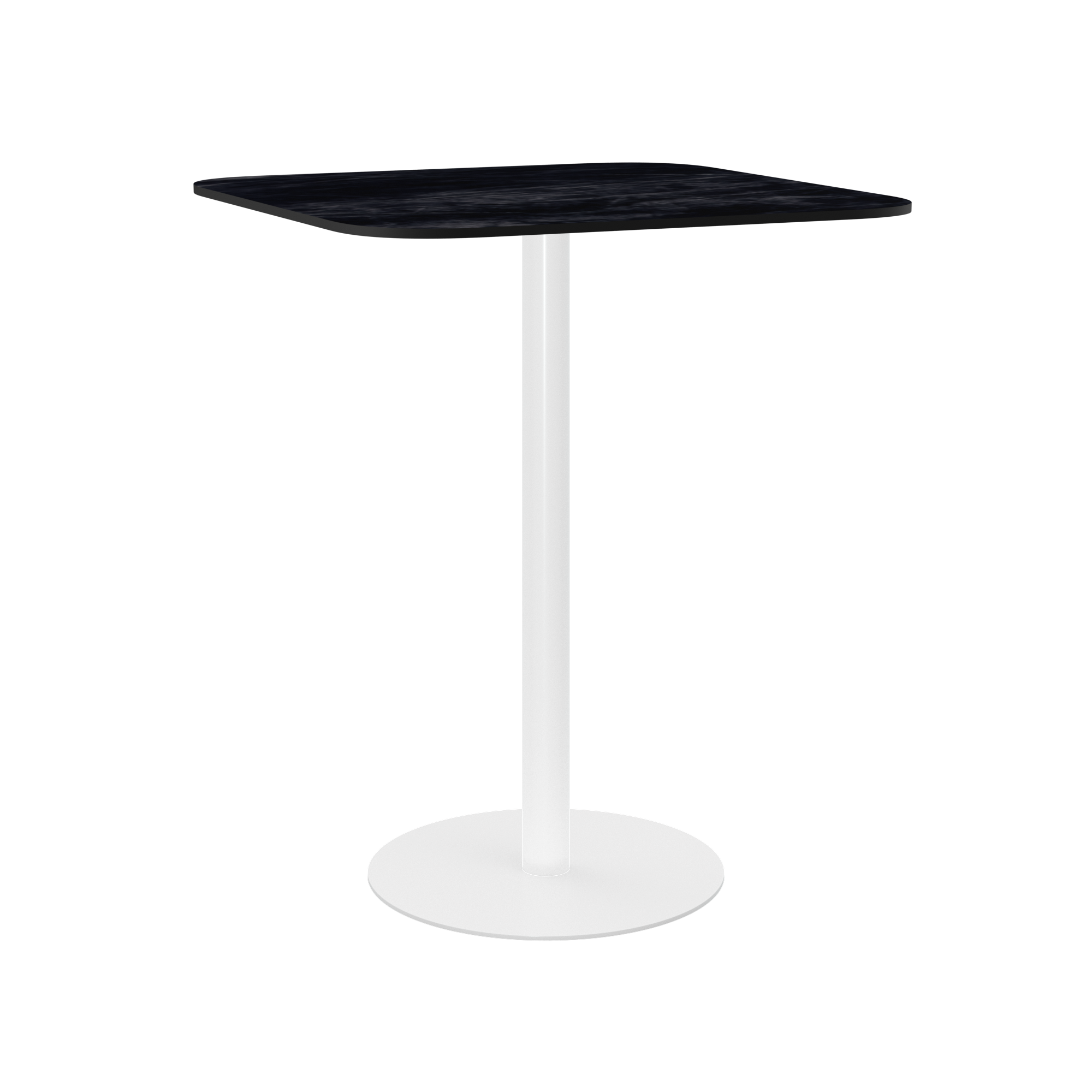 Halo Bar Table (80cm Rounded Square)