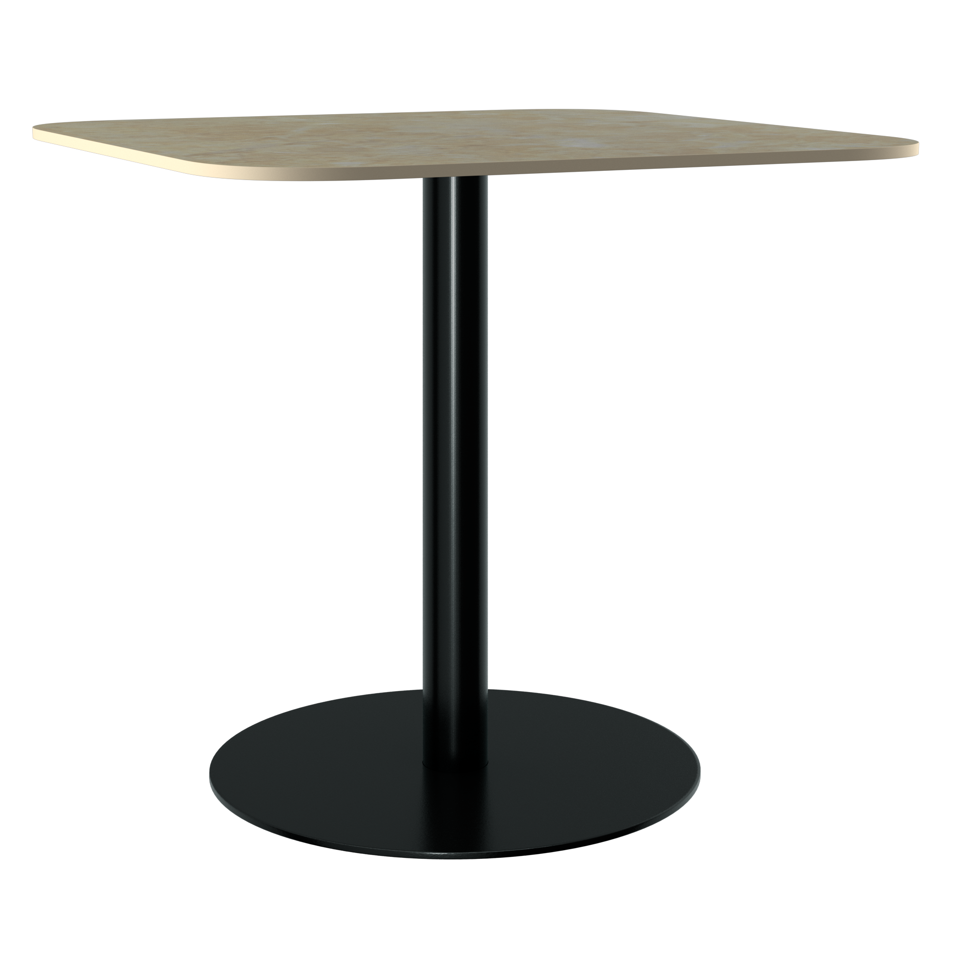Halo Café Table (80cm Rounded Square)